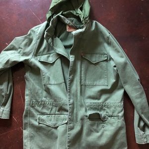 Green Levi’s jacket